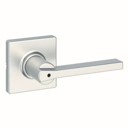 Kwikset 300CSLSQT Casey Privacy Door Lever with Square Rose