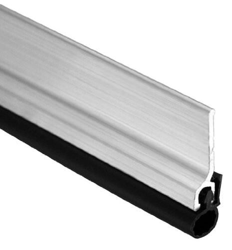 Pemko 303AS3684 36 Inch x 84 Inch Standard Perimeter Gasketing with Silicon Mill Finish Aluminum Finish