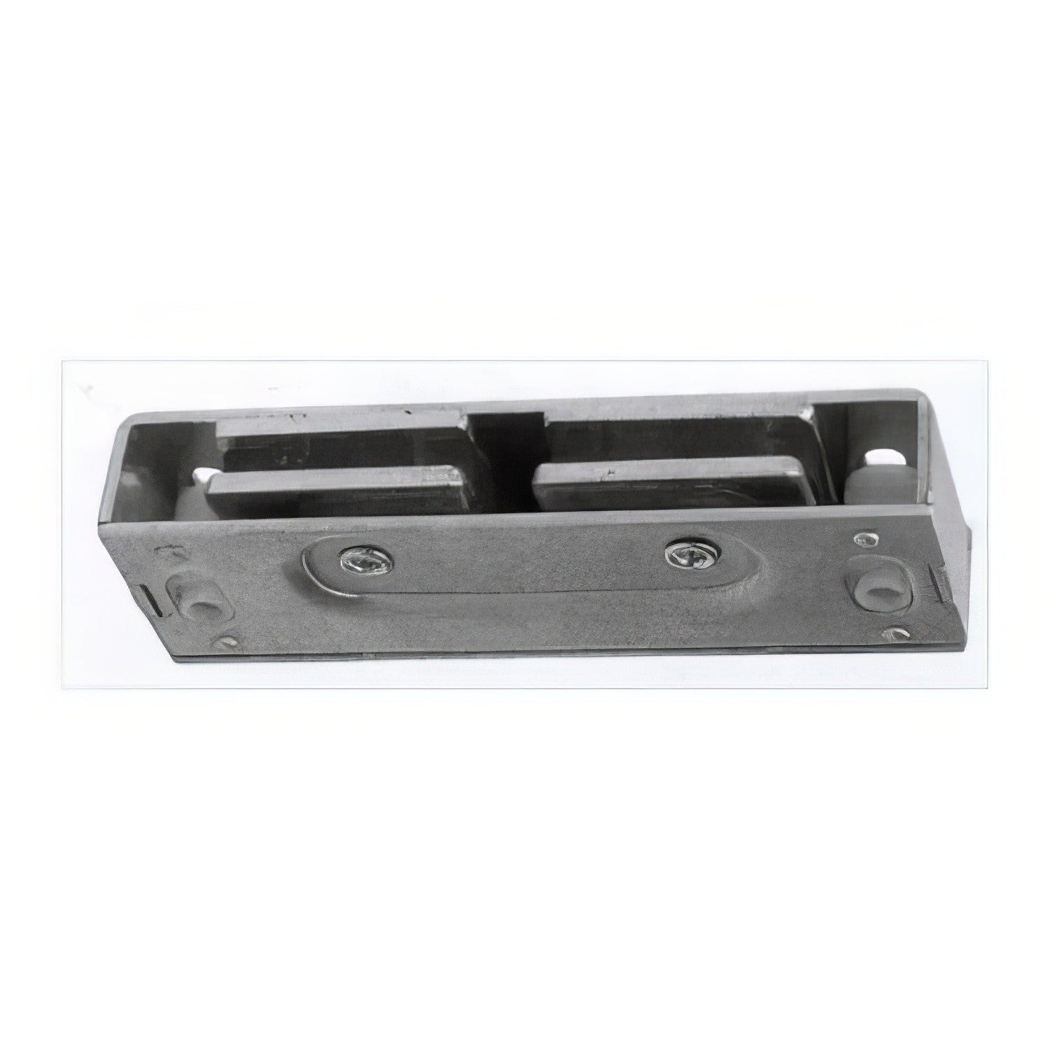 Ives 326A Heavy Duty Self Aligning Dual Double Pole Magnetic Catch 3-1/8" x 1" x 3/16"