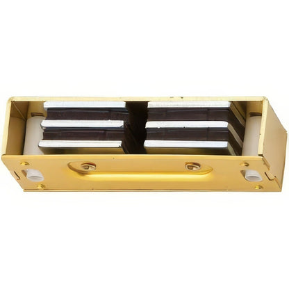 Ives 327A Heavy Duty Self Aligning Dual Triple Pole Magnetic Catch 3-1/8" x 1" x 3/4"