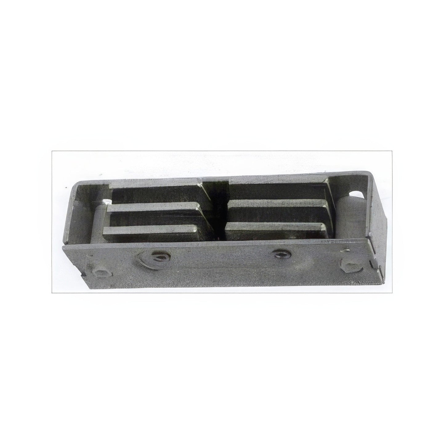 Ives 327A Heavy Duty Self Aligning Dual Triple Pole Magnetic Catch 3-1/8" x 1" x 3/4"