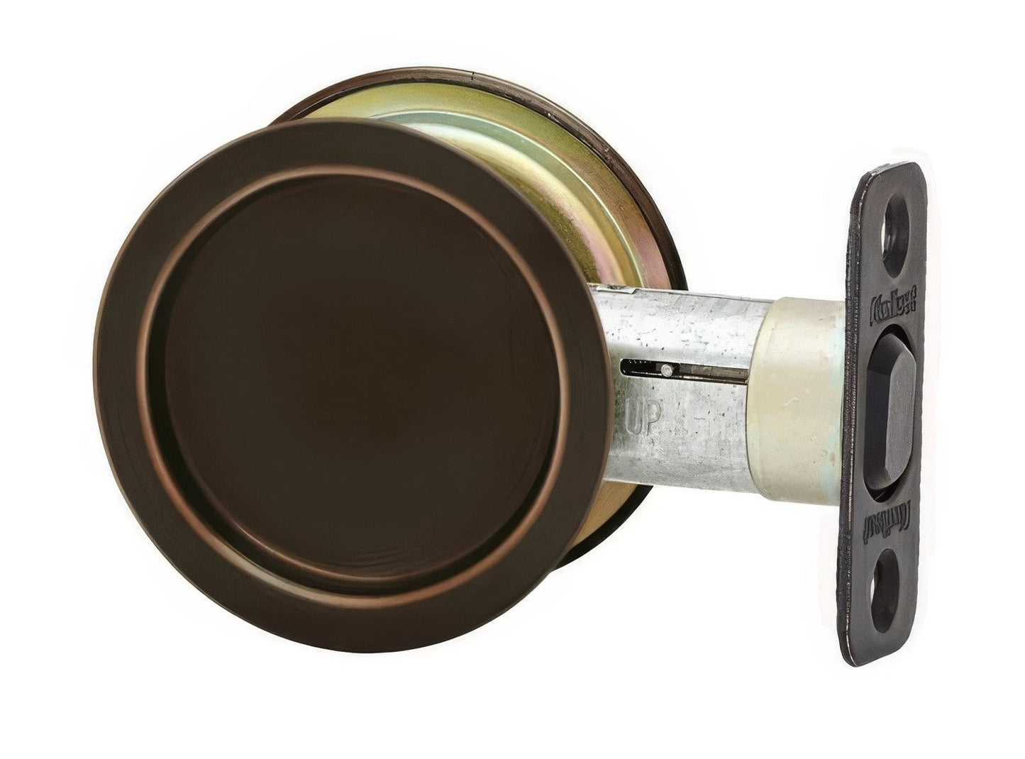 Kwikset 334 Round Passage Pocket Door Lock