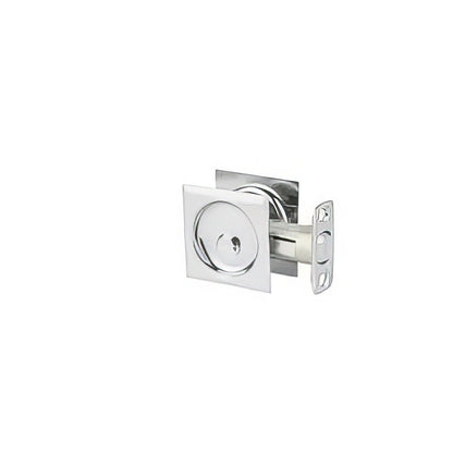 Kwikset 335SQT Square Privacy Pocket Door Lock