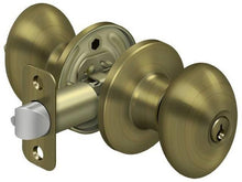 Deltana 3381 Egg Keyed Entry Door Knob