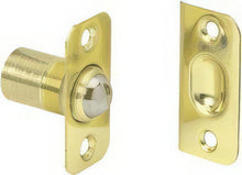 Ives 349B Wrought Brass Adjustable Barrel Ball Catch 1" x 2-1/8" x 1-3/8" Body 1-3/8" x 2-1/8" Strike