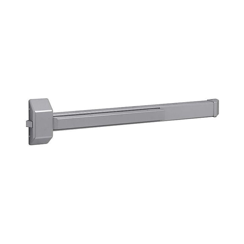 Sargent 3828FEN Reversible Heavy Duty Rim Exit Device Exit Only for 33 Inch to 36 Inch Door Sprayed Aluminum Enamel Finish.