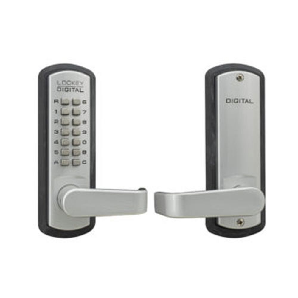 Lockey 3835SCMG Mechanical Keyless Lever Lock Passage Single Combination