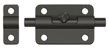 Deltana 3BBU10B 3" Barrel Bolt; Oil Rubbed Bronze Finish.
