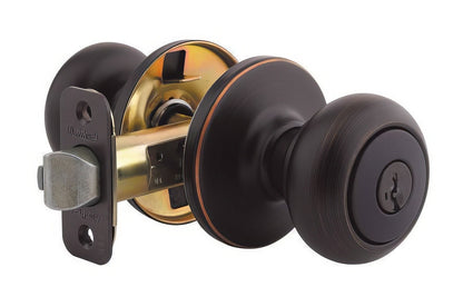 Kwikset 400CV-S Cove Single Cylinder Keyed Entry Knob
