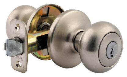 Kwikset 400CV Cove Single Cylinder Keyed Entry Knob.
