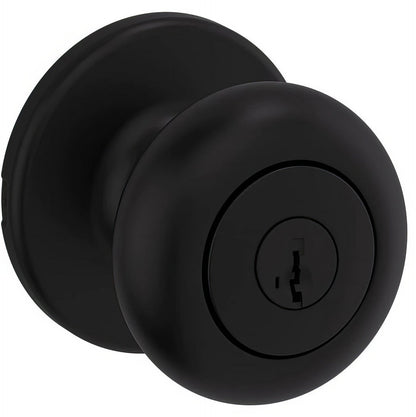 Kwikset 400CV-S Cove Single Cylinder Keyed Entry Knob.