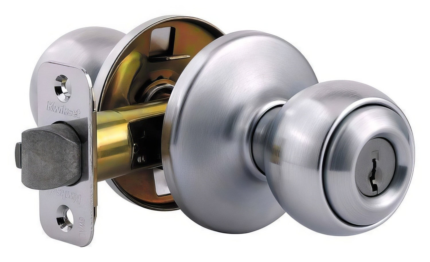 Kwikset 400P Polo Single Cylinder Keyed Entry Knob.