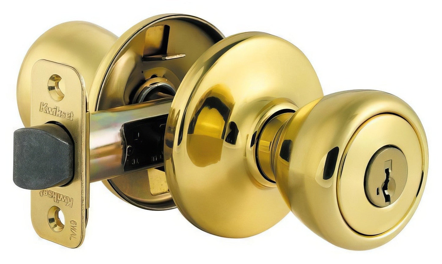 Kwikset 400T-S Tylo Single Cylinder Keyed Entry Knob