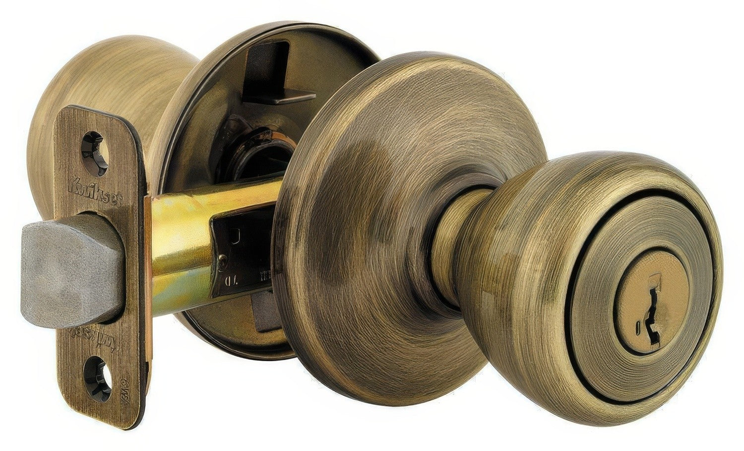 Kwikset 400T-S Tylo Single Cylinder Keyed Entry Knob