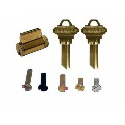 Schlage Commercial 40100C123 Knob/Lever Cylinder With Multiple Tailpieces