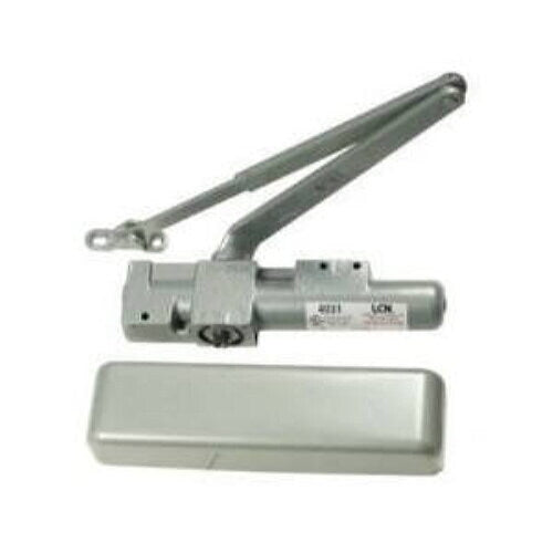 LCN 4031RWPAAL Parallel Arm Adjustable Surface Mounted Universal Cast Iron Regular Door Closer with Thru Bolts 689