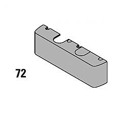 LCN 4040XP-72MCRH Right Handed Metal Cover for 4041 or 4040XP Series Door Closers