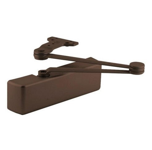 LCN 4040XPCUSHDKBRZ Parallel Arm Super Smoothee Heavy Duty Adjustable Surface Mounted Cush Door Closer with Thru Bolts 695