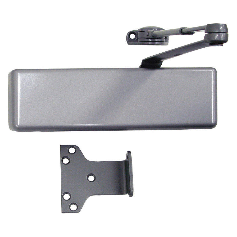 LCN 4040XPHWPAAL Parallel Arm Super Smoothee Heavy Duty Adjustable Surface Mounted Hold Open Door Closer with Thru Bolts 689