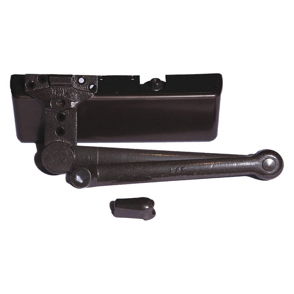 LCN 4040XPSCUSHDKBRZ Parallel Arm Super Smoothee Heavy Duty Adjustable Surface Mounted Spring Cush Door Closer with Thru Bolts 695