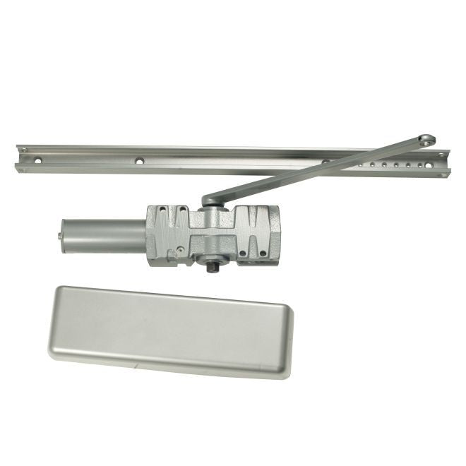 LCN 4040XPTSTDAL Super Smoothee Heavy Duty Adjustable Surface Mounted Regular Track Door Closer with Thru Bolts 689