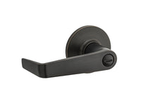 Kwikset 408CNL-11P Light Commercial Carson Lever Privacy Door Lock with RCAL Latch and RCS 3031 Strike Venetian Bronze Finish.
