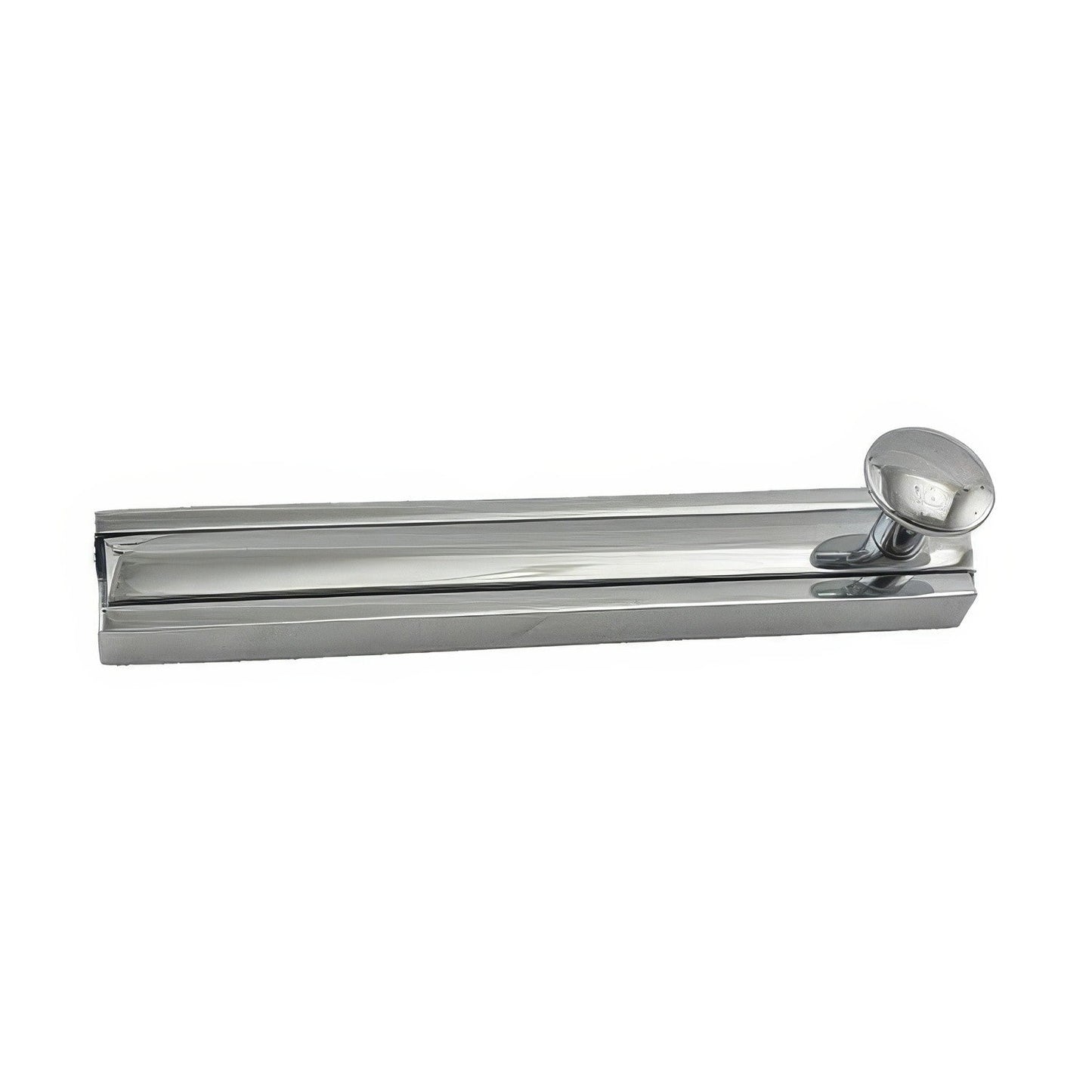 Ives 40B-4 4" Brass Modern Surface Bolt with 15/16" Throw