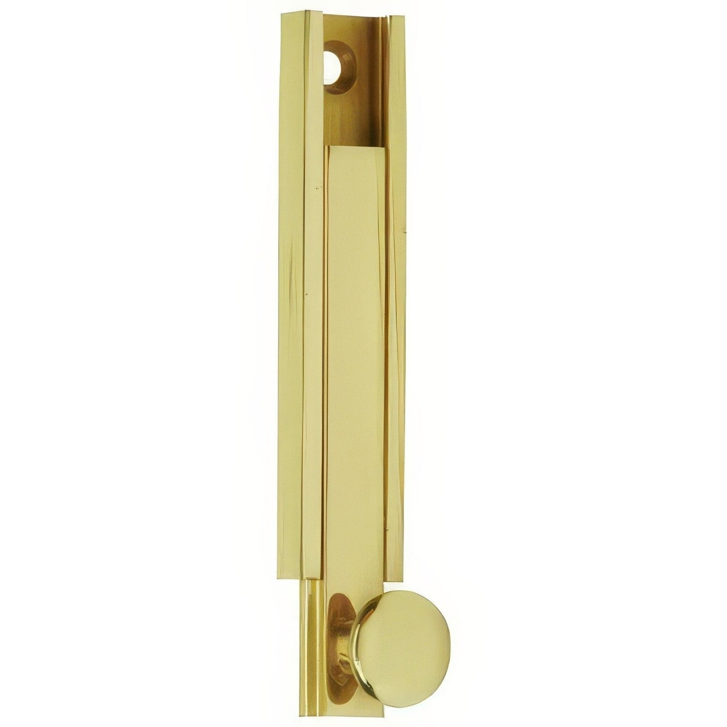 Ives 40B-4 4" Brass Modern Surface Bolt with 15/16" Throw