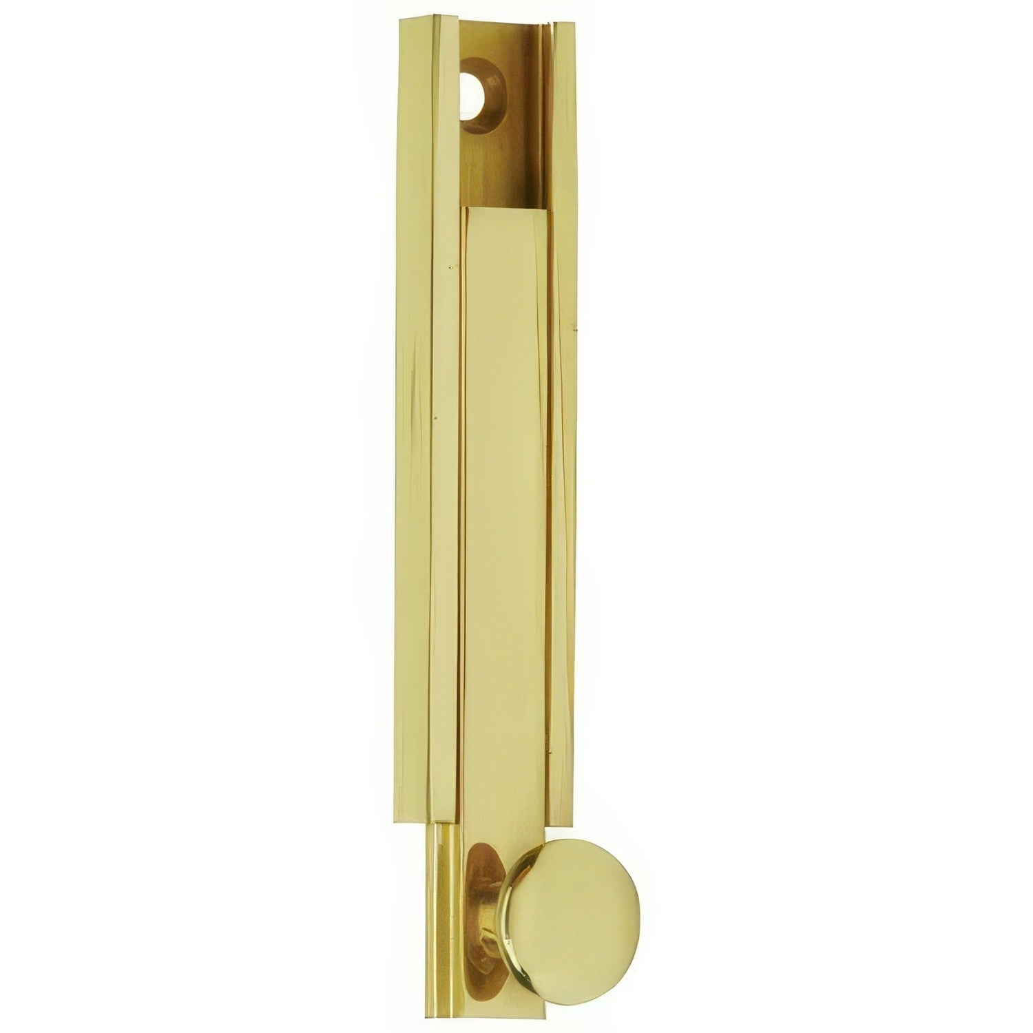 Ives 40B-4 4" Brass Modern Surface Bolt with 15/16" Throw