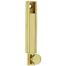 Ives 40B-6 6" Brass Modern Surface Bolt with 15/16" Throw