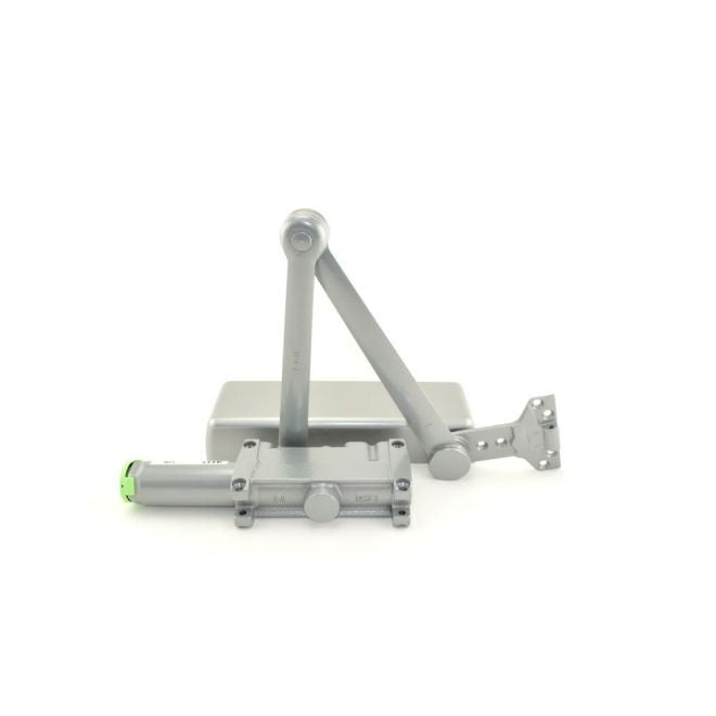 LCN 4111SCUSHALLH Left Hand Heavy Duty Parallel Arm Spring Cush Push Side Mount Door Closer with Thru Bolts 689