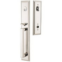 Emtek 4212PUS Providence Knob 2-3/8" and 2-3/4" Backset Single Cylinder Melrose Tubular Handleset