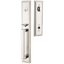 Emtek 4212PUS Providence Knob 2-3/8" and 2-3/4" Backset Single Cylinder Melrose Tubular Handleset