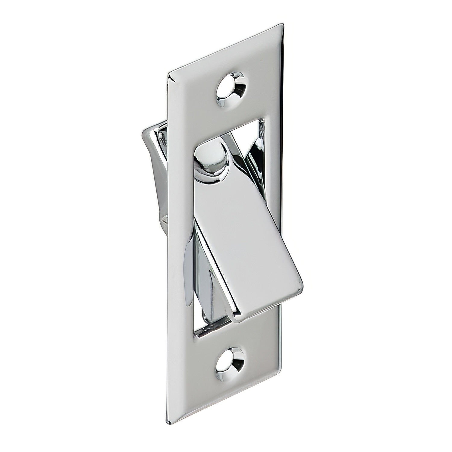 Ives 42B Brass Pocket Sliding Door Bolt 3-1/16" x 15/32