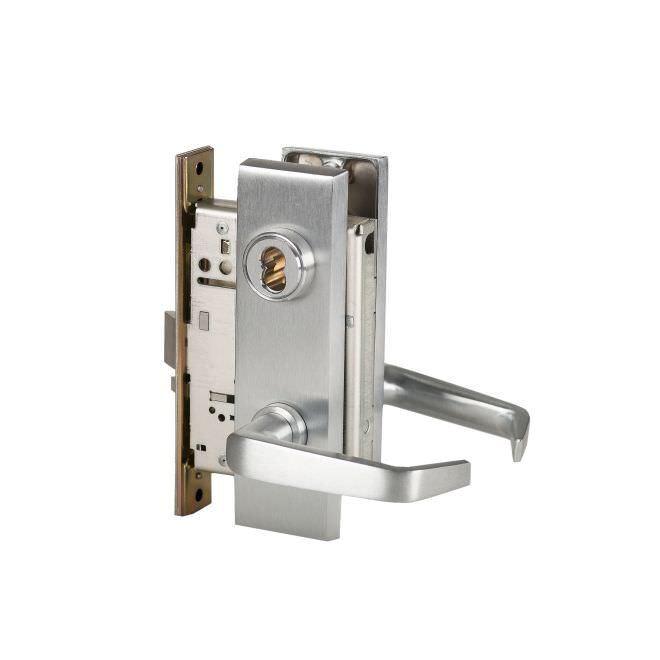 Best Access 45H7D15J626RH Mortise Lock 7 Pin Storeroom 15 Lever with J Escutcheon Right Hand