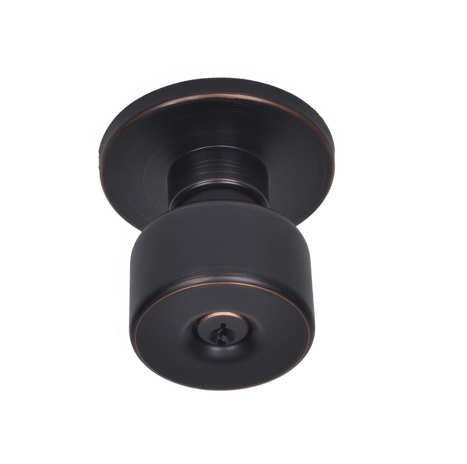 Better Home Products Mission Bell Keyed Entry Door Knob