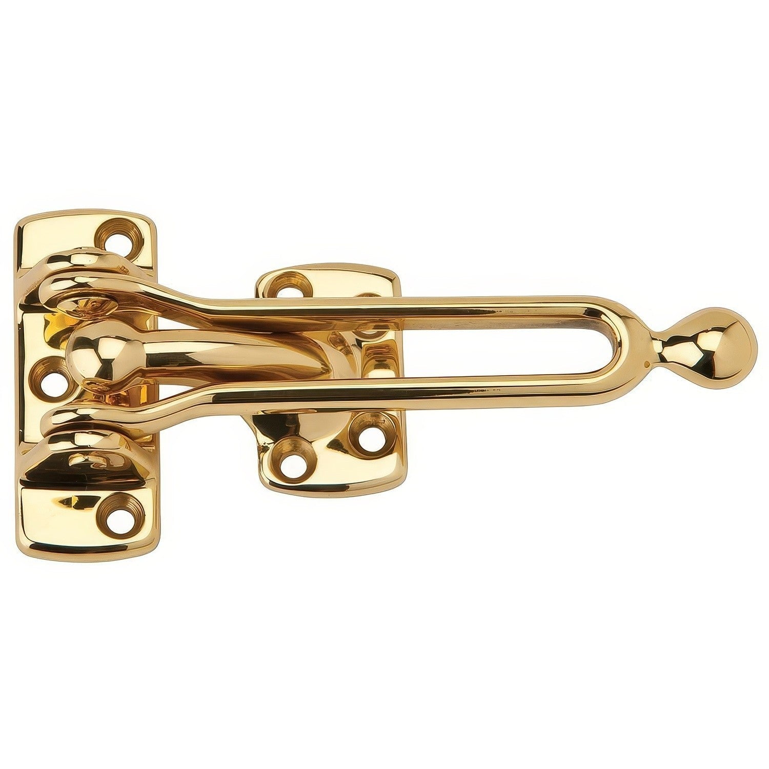 Ives 482B Cast Brass Swing Arm Door Guard 4-3/4" Arm Length