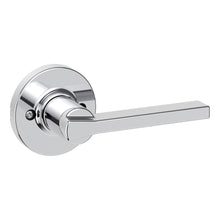 Kwikset 488CSLRDT-26 Casey Lever Half Dummy with Round Rose Bright Chrome Finish.