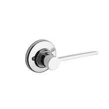 Kwikset 488LRLRDTRH-15 Right Hand Ladera Lever with Round Rose Half Dummy Lock Satin Nickel Finish.