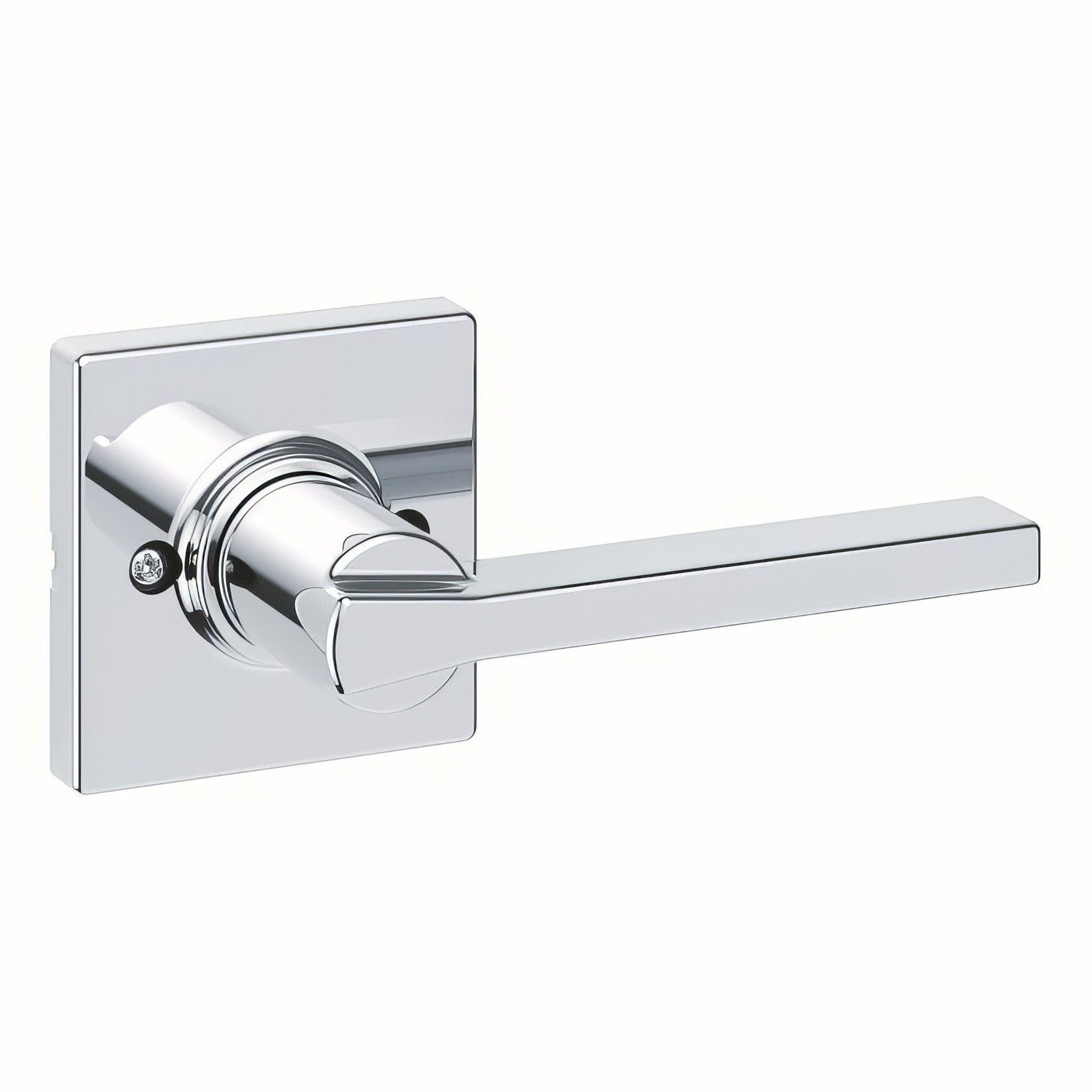 Kwikset 488CSLSQT-15 Casey Single Dummy Door Lever with Square Rose