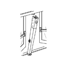 Von Duprin 4954288 8 Feet 2 Inch Steel Mullion with 299 Strike Prep.