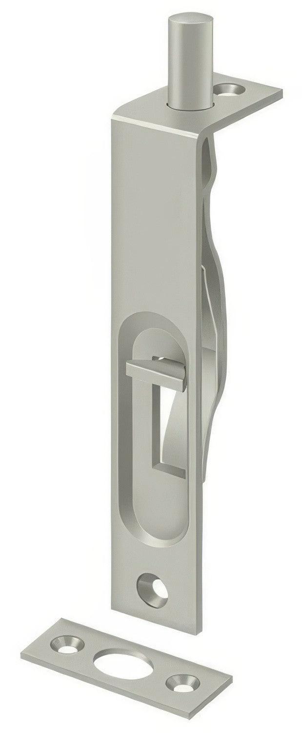 Deltana 4FBS 4" Square Edge HD Flush Bolt.