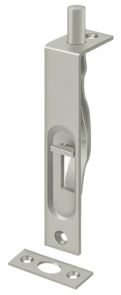 Deltana 4FBS 4" Square Edge HD Flush Bolt.