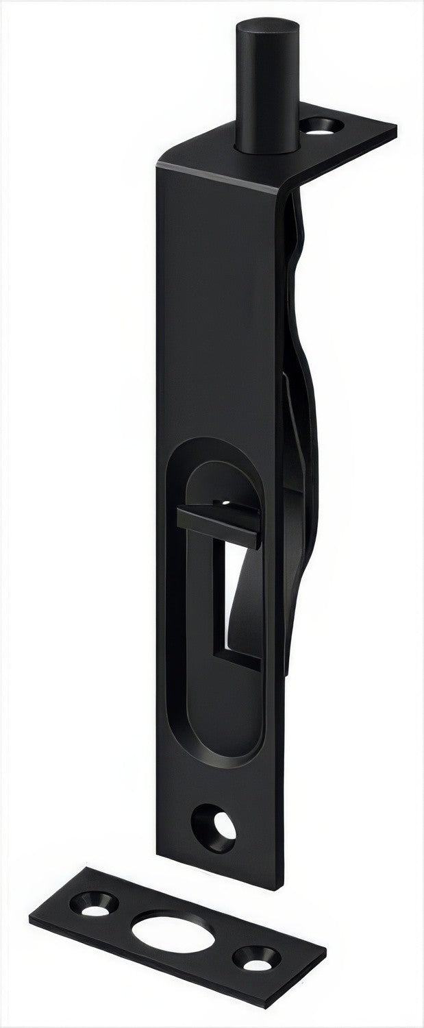 Deltana 4FBS 4" Square Edge HD Flush Bolt.