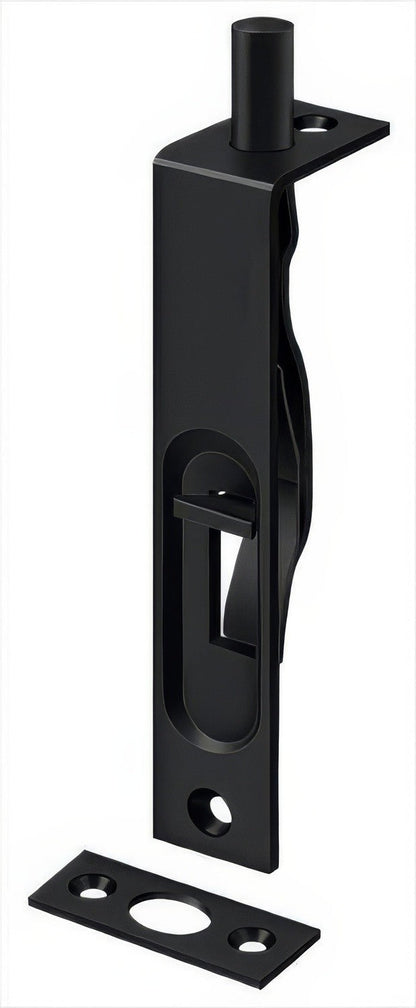 Deltana 4FBS 4" Square Edge HD Flush Bolt.