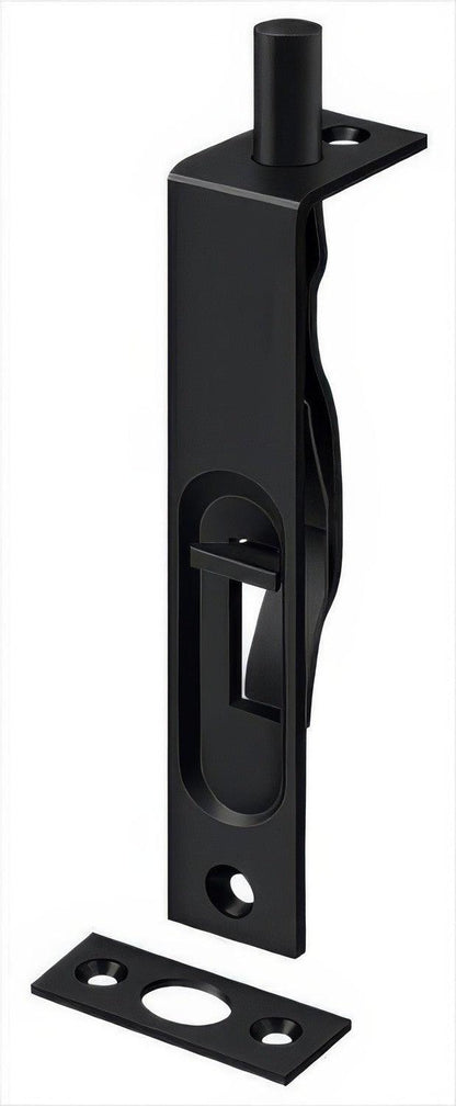 Deltana 4FBS 4" Square Edge HD Flush Bolt.