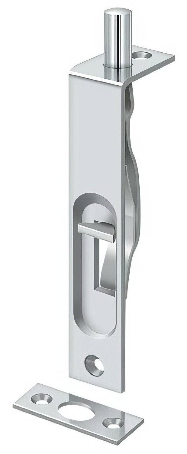 Deltana 4FBS 4" Square Edge HD Flush Bolt.