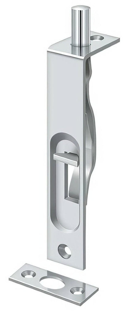 Deltana 4FBS 4" Square Edge HD Flush Bolt.