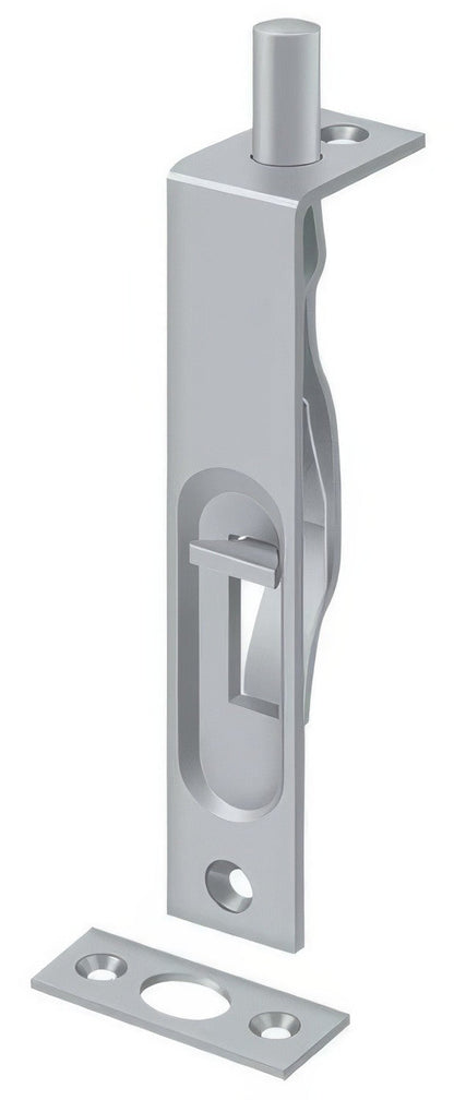 Deltana 4FBS 4" Square Edge HD Flush Bolt.