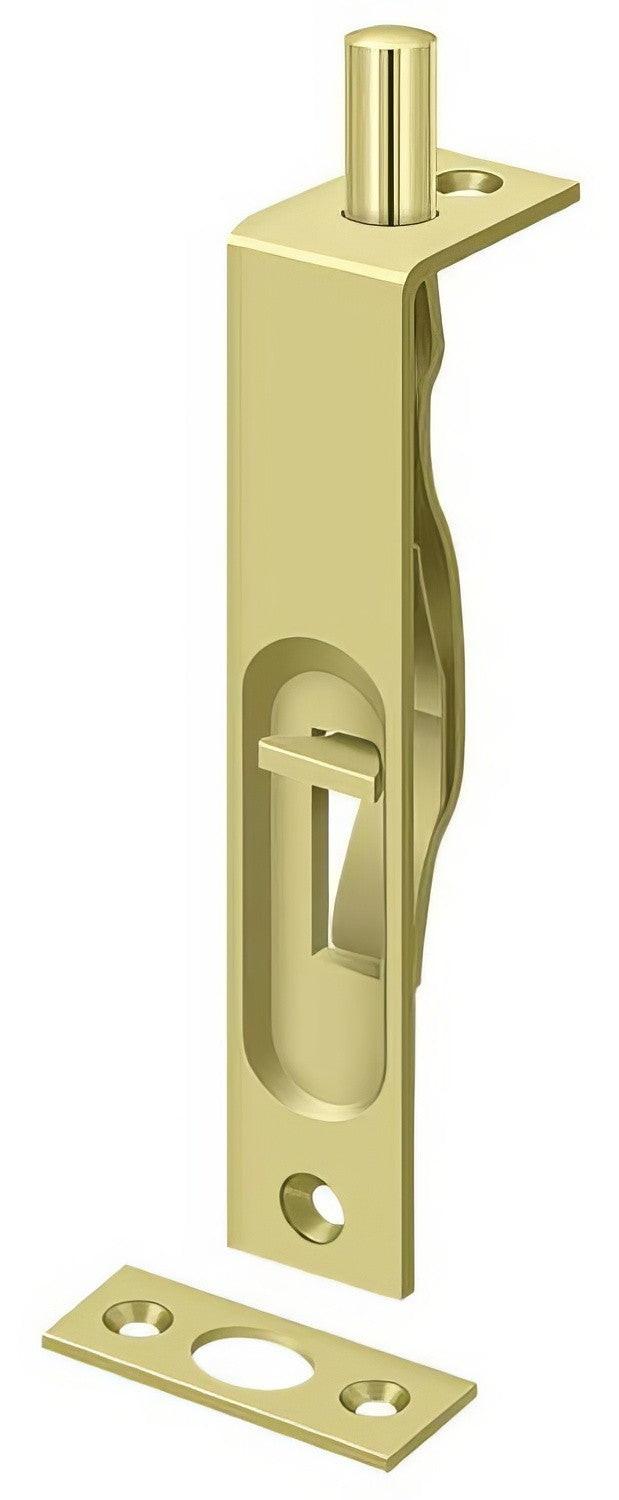Deltana 4FBS 4" Square Edge HD Flush Bolt.